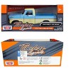 1969 Ford F-100 Pickup Truck Light Blue and Cream "Timeless Legends" Series 1/24 Diecast Model Car by Motormax - 3 of 3