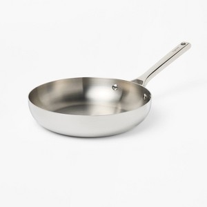 10" Uncoated Stainless Steel Frying Pan - Figmint™ - 1 of 4