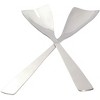 Sol Living 2-Piece Stainless Steel Italian Salad Server Set Utensils for Fruits, Veggies - 2 of 3