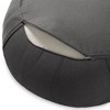 Node Fitness Zafu Meditation Cushion, 15" Round Yoga Pillow - 3 of 4