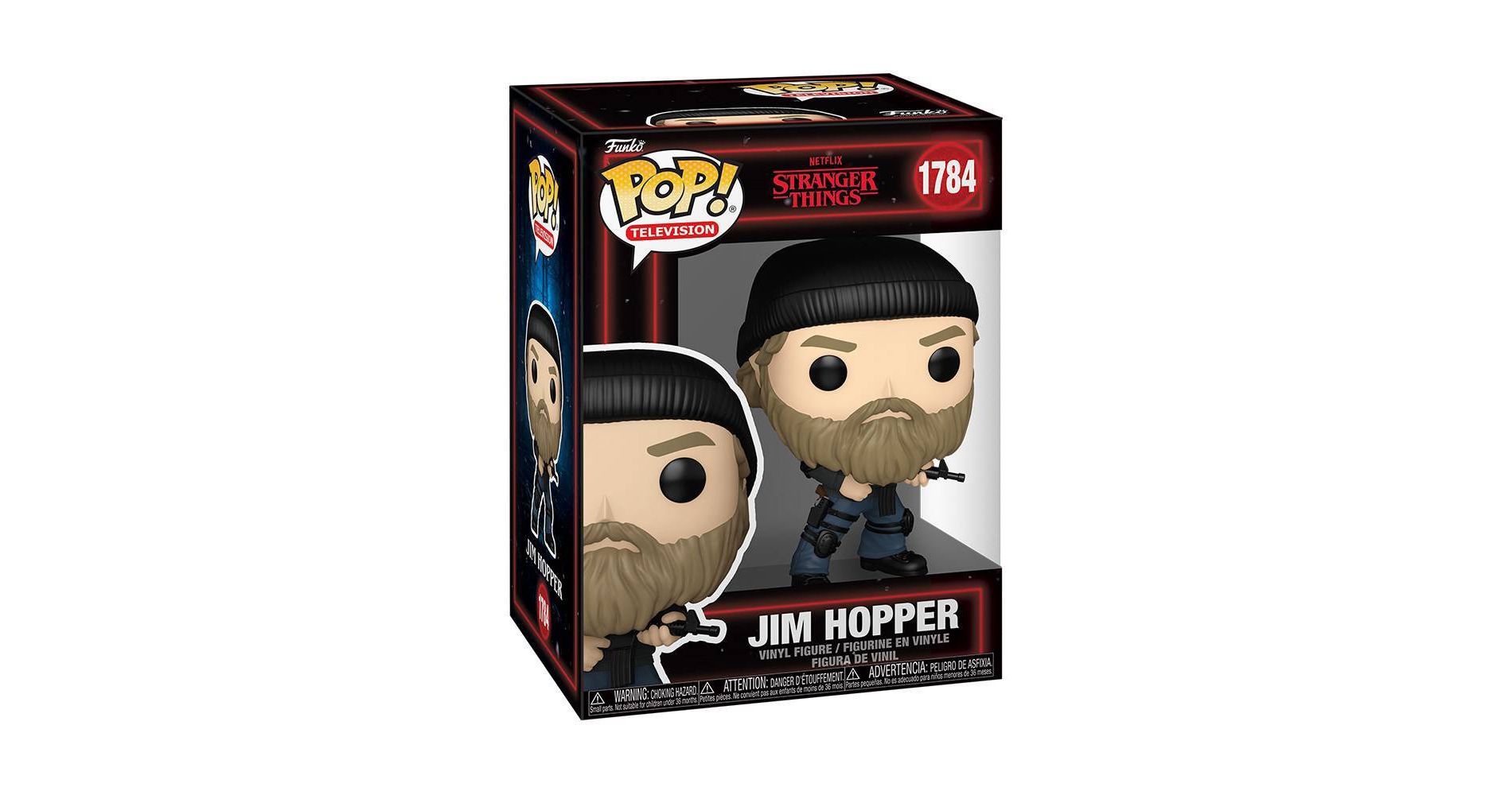 Funko Pop! Television: Netflix Stranger Things - Jim Hopper Vinyl Figure #1784