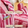 PAGED Faux Fur Bean Bag Chairs for Adult Teens,Bean Bag Sofa Floor Sofa Chair with Side Pockets,Lazy Sofa Couch Chair for Living Room,Bedroom - 4 of 4