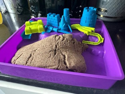 Kinetic Sand, Deluxe Beach Castle Playset with 2.5lbs of Beach Sand,  includes Molds and Tools, Sensory Toys, Christmas Gifts for Kids Ages 5 and  up – Shop Spin Master