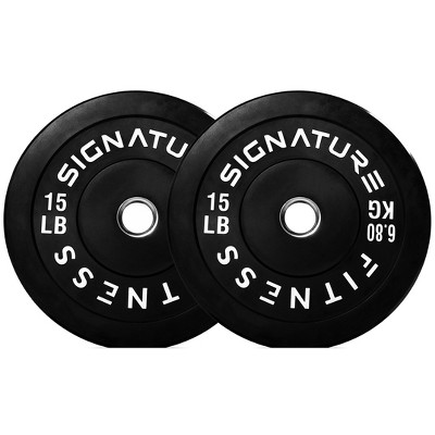 Sapphtopaz Olympic Rubber Weight Plates for Barbell, 2-Inch Barbell Plates for Weightlifting and Strength Training in Home & Gym