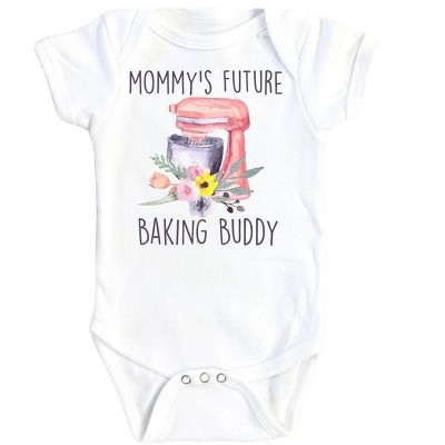 Baking Buddy Mommy - Baby Boy Girl Clothes Infant Onesie® Funny Cute Newborn GS1