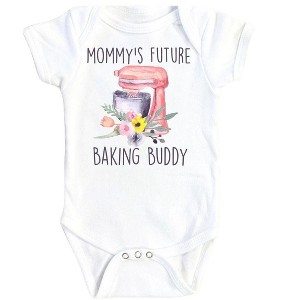 Baking Buddy Mommy - Baby Boy Girl Clothes Infant Onesie® Funny Cute Newborn GS1 - 1 of 1