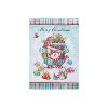 Evergreen Snowman Holiday Reversible Suede Garden Flag 12 x 18 Inches Indoor Outdoor Decor - 3 of 4