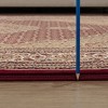 Okak Modern Stylish Red Manchester Carpet Area Rug for Living Room,Bedroom,Small Size Indoor Easy-to-maintain Carpet - 4 of 4