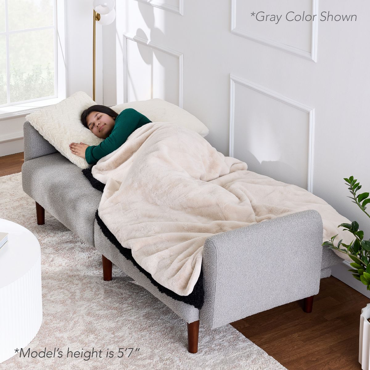 Best Choice Products Convertible Futon - thumbnail 5