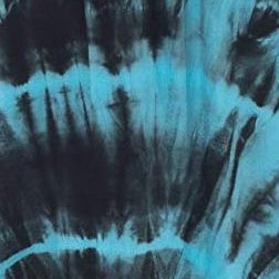 black turquoise splatter