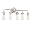 Craftmade Lighting Bridgestone 5 - Light Vanity in  Brushed Polished Nickel - 2 of 2