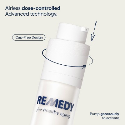 Remedy Skin Healthy Aging Serum with Retinol, Glycolic Acid, Niacinamide, Argireline for Fine lines, Wrinkles, Firmness and Elasticity - 1 fl oz