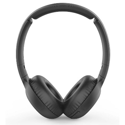  Philips UpBeat UH202 Wireless Bluetooth On Ear Stereo Headphone, with up to 15 Hours Playtime and Flat Folding, Black (TAUH202BK) 