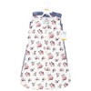 Hudson Baby Infant Girl Thermal Sleeveless Sleeping Bag 2pk, Dusty Rose Floral - 2 of 4