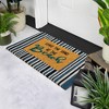 Northlight Natural Coir Leave the Sand at the Beach Striped Outdoor Doormat - 18" x 30" - 3 of 4