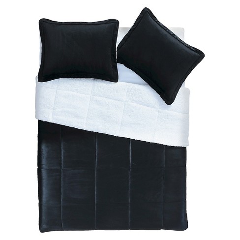 Micro Mink Sherpa Comforter Set Vcny Target