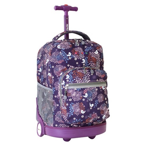 'J World 18'' Sunrise Rolling Backpack - Baby Birdy, Infant Girl's, Size: Small'