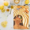 Gigi Rosado Sun woman Cutting Board Rectangle - Deny Designs - 2 of 3