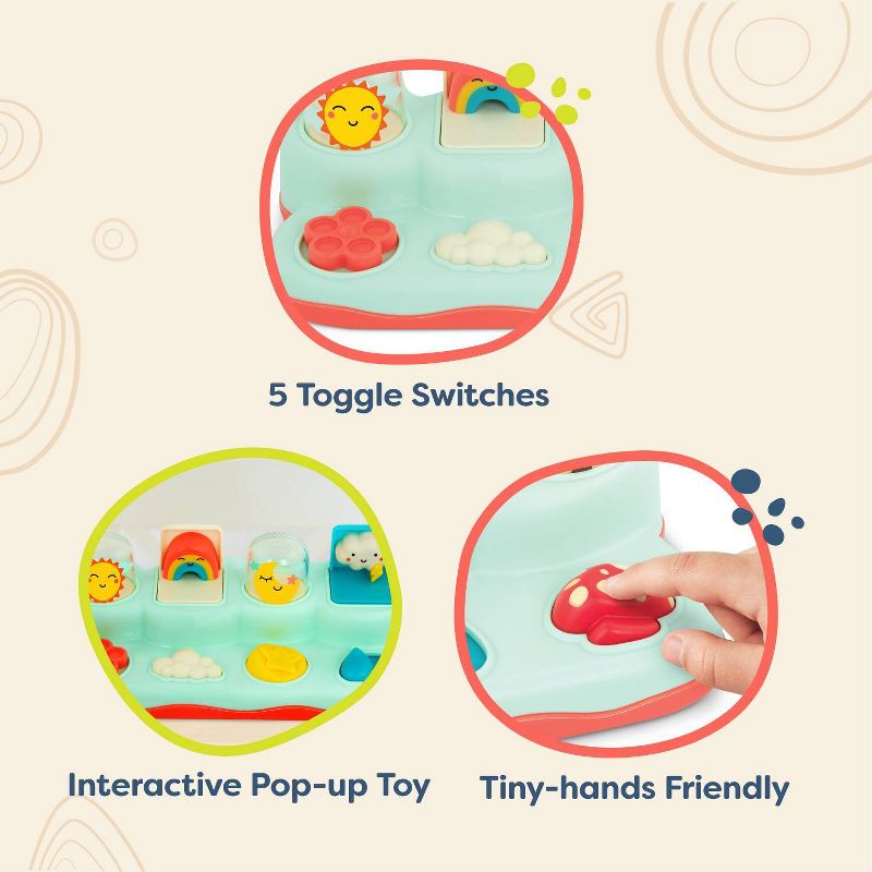 B. toys - Interactive Toy - Pop-Up Buddies, 6 of 8