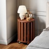 Hrinhom Set of 4 Stackable Stools,Round Side Table,No Assembly - 4 of 4