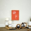 VIP Wood 9.5 in. Red Floral Pattern Wall Art - 3 of 4