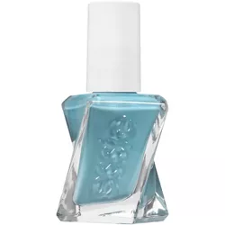 essie Gel Couture Nail Polish - First View Blue - 0.46 fl oz