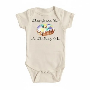 Mardi Gras Newborn Baby Onesie® Bodysuit GS1 - 1 of 4