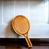 Slickblue Pine Wood Tennis Racket Serving Board, 18"x9", Unique Gift for Tennis Lovers & Sports Enthusiasts - image 3 of 3