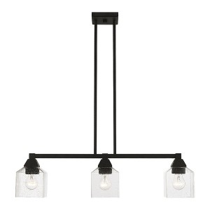 Livex Lighting Aragon 3 - Light Chandelier in  Black - 1 of 4