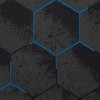 Anji Mountain Anji Mountain 36"x48" Kaleidoscope Gaming Rug'D Chair Floor Mat Blue: Durable, Skid-Resistant, Indoor Use - 3 of 4