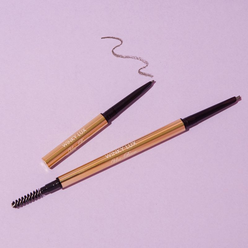 Winky Lux Mini Uni-Brow Precision Brow Pencil - Universal Brown - 0.001oz, 5 of 6