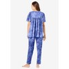 Only Necessities Plus Size Silky 2-Piece PJ Set - 3 of 4