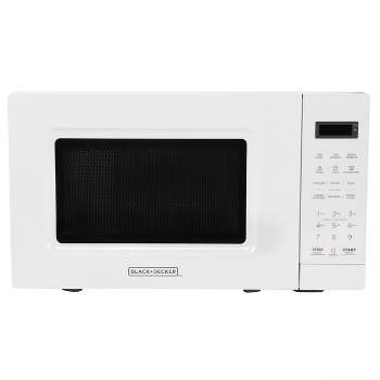 Black and Decker 0.7 Cu Ft LED Digital Microwave Oven with Child Safety Lock