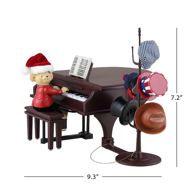 Mr. Christmas 90th Anniversary Collection - Animated & Musical Teddy Takes Requests, 3 of 9