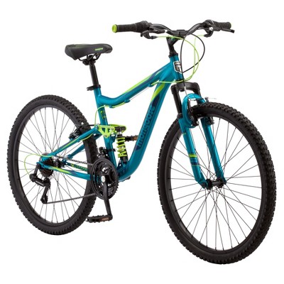 mongoose mountain bike blue