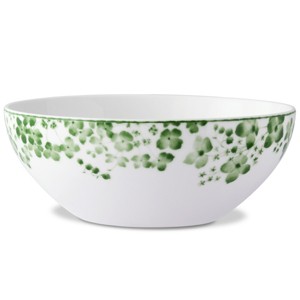 Noritake Bloomington Road Green Round Vegetable Bowl - 1 of 3