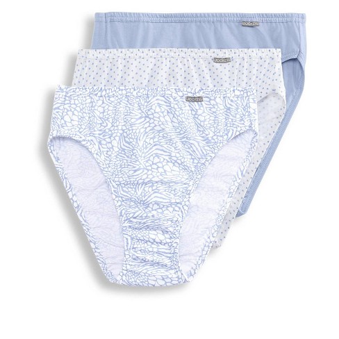Women Jockey 3-Pack French Cut (Heather Blue/Deep Blue) Cotton Comfort  Underwear 