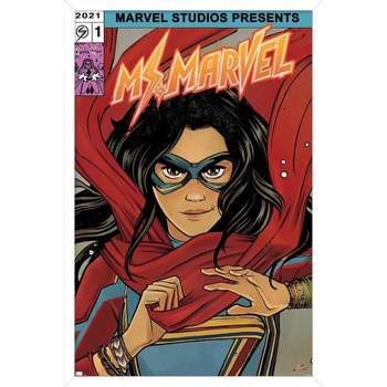 Trends International Marvel Ms. Marvel - Comic Framed Wall Poster Prints