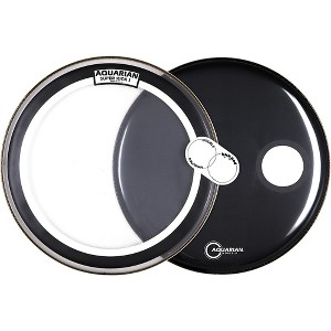 Aquarian Super Kick Bass Drum Head Pack, 22" 22 in. - 1 of 2