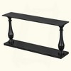 KIGFTSOD Vintage Sofa Table Console Table with Luxurious Pine Veneer and Elegance Vase-Leg Design for Living Room Study Room Entryway Bedroom - 3 of 4