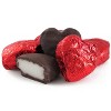 Raspberry Chocolates Hearts in Red Foil by It's Delish, 2.5 LBS Jumbo Container - 4 of 4