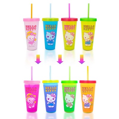 Hello Kitty Strawberry 20oz Plastic Tumbler