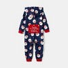 PATPAT Family Pajamas Matching Christmas Allover Blue Snowman Print Family Matching Pjs for Family Couples For Christams Party Eve - 2 of 4