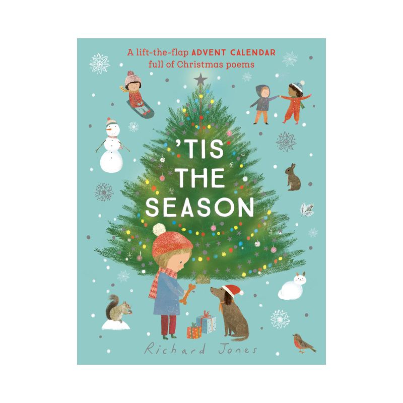Tis the Season: A Lift-The-Flap Advent Calendar Full of Christmas Poems - (Board Book), 1 of 2
