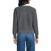 Lands' End Women's Drifter Rugby with Woven Collar Sweater - 2 of 3