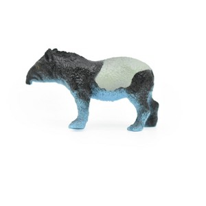 Tapir, Tapirus, Tapiridae, Very Nice Plastic Design, Animal Figure, Educational, Figure, , Model, Figurine, Replica, Toy,  2 Inches.  CWG127 B238 - 1 of 4