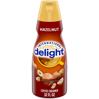 International Delight Hazelnut Coffee Creamer - 1qt  (32 fl oz) Bottle