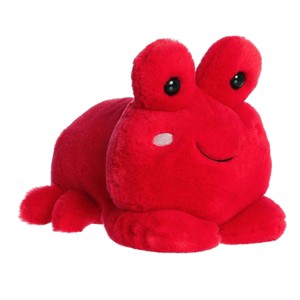 Aurora Small Crista Crab Too Cute Playful Stuffed Animal Red 9" - 1 of 4