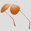 Anna-Kaci Women's Classic Aviator Polarized Sunglasses UV400 Protection - 3 of 4