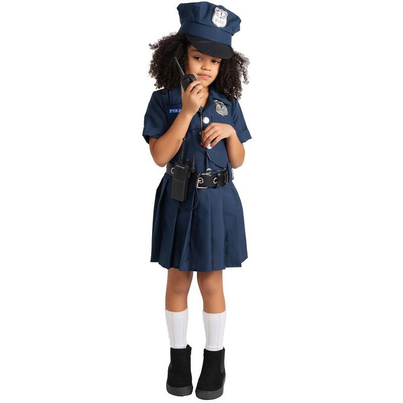 Dress Up America Police Officer Costume for Girls, 2 of 5